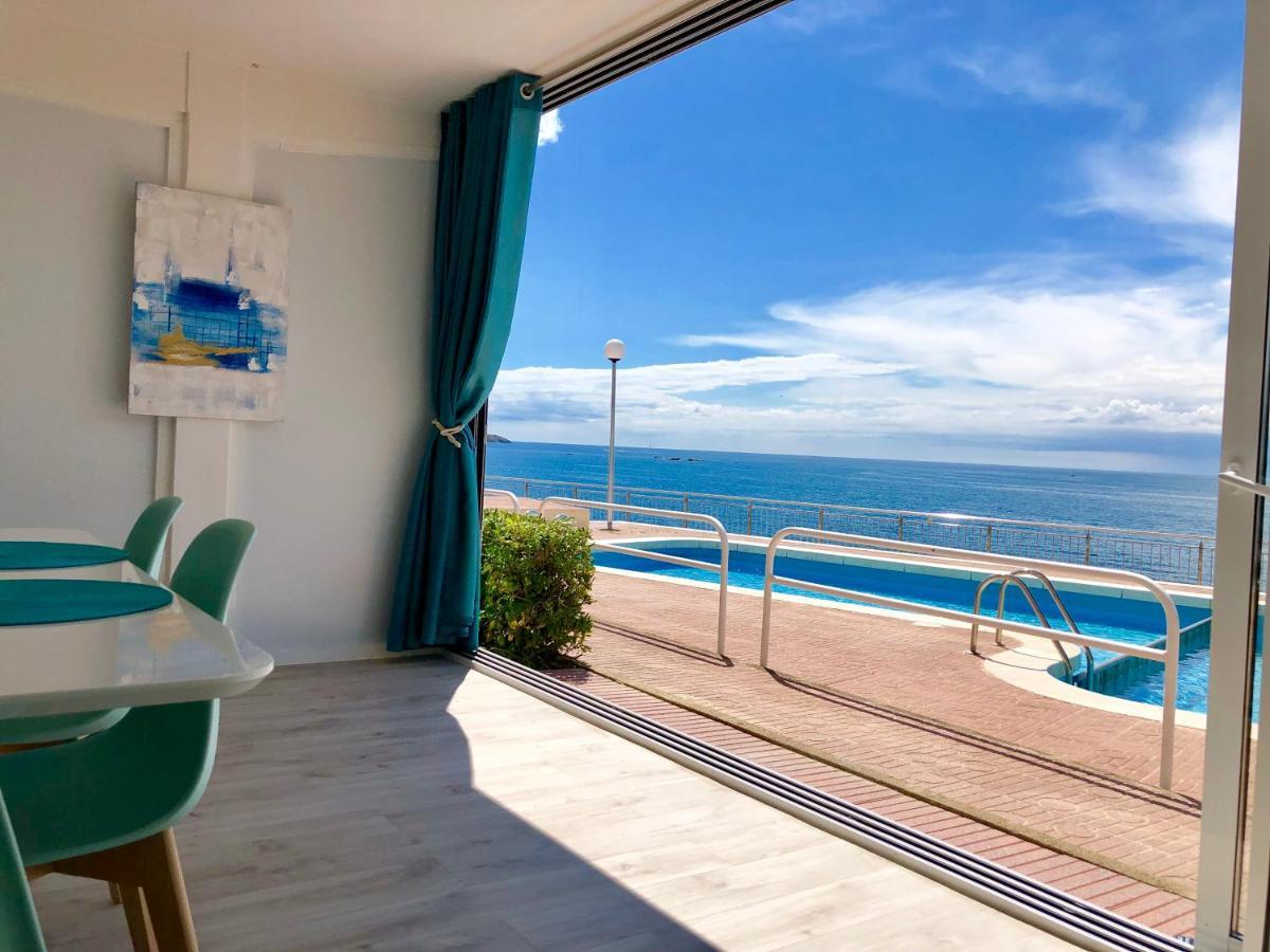 Magnifique Appartement En Front De Mer, Caneylles 罗萨斯 外观 照片