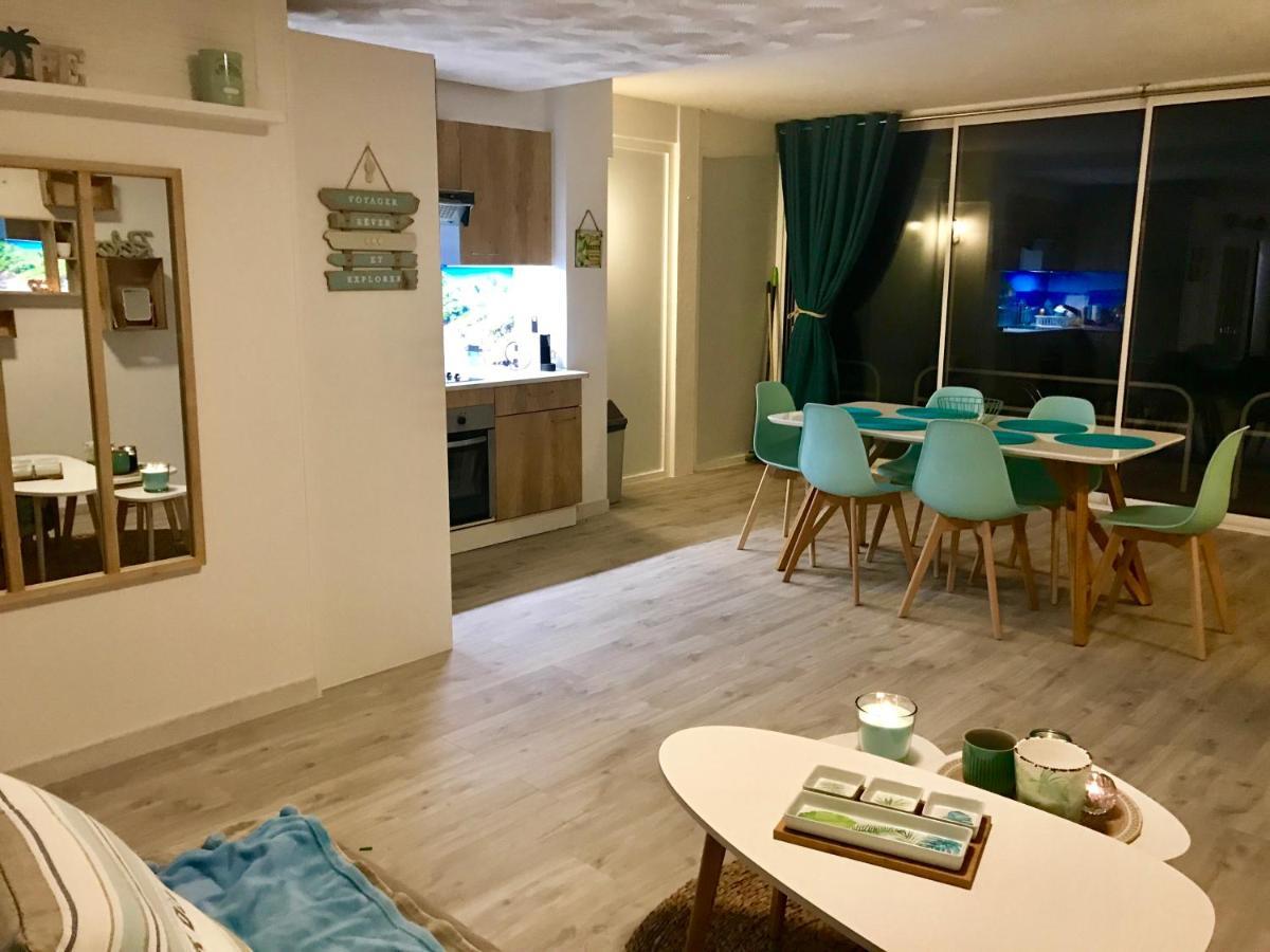 Magnifique Appartement En Front De Mer, Caneylles 罗萨斯 外观 照片