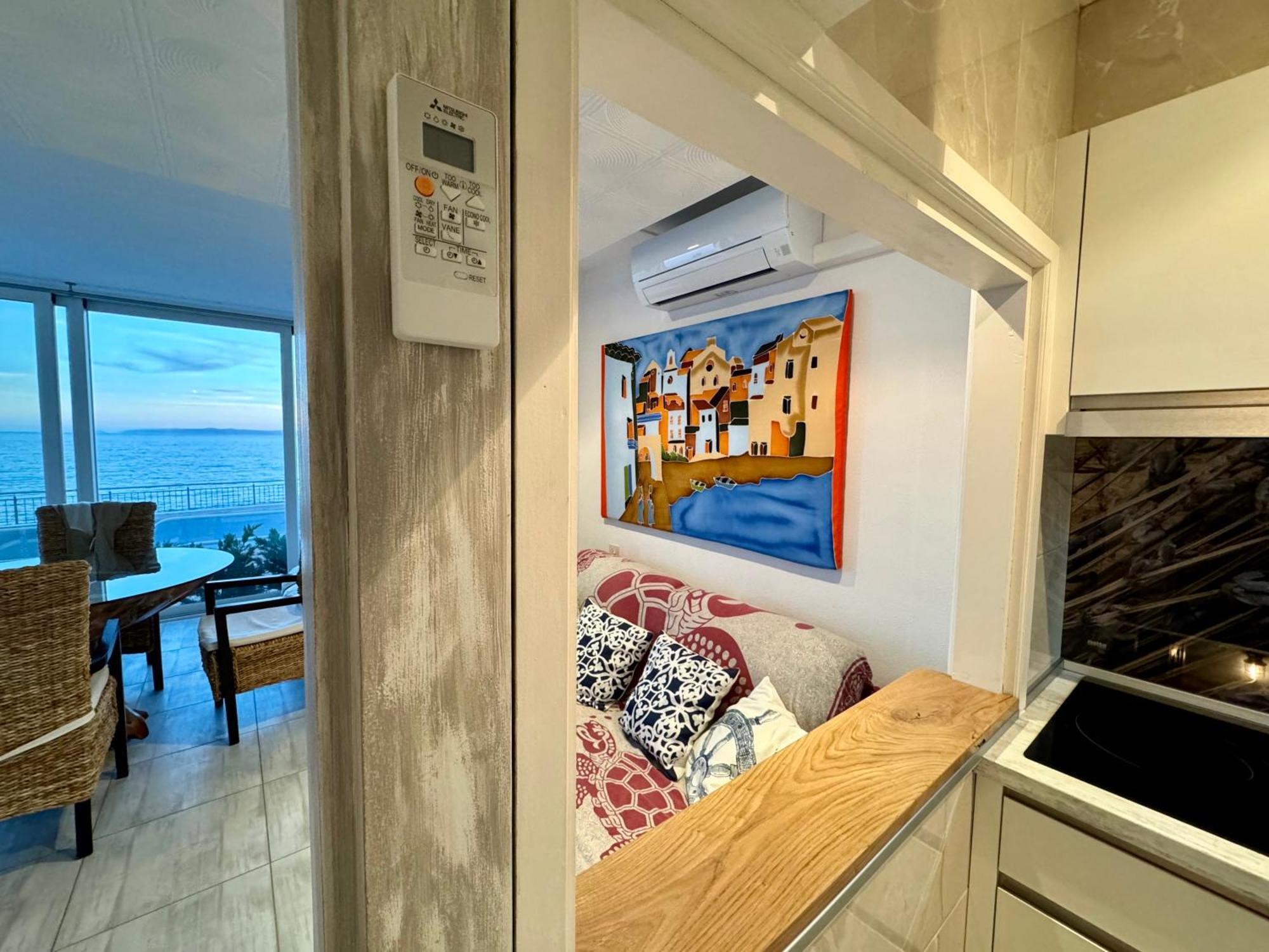 Magnifique Appartement En Front De Mer, Caneylles 罗萨斯 外观 照片