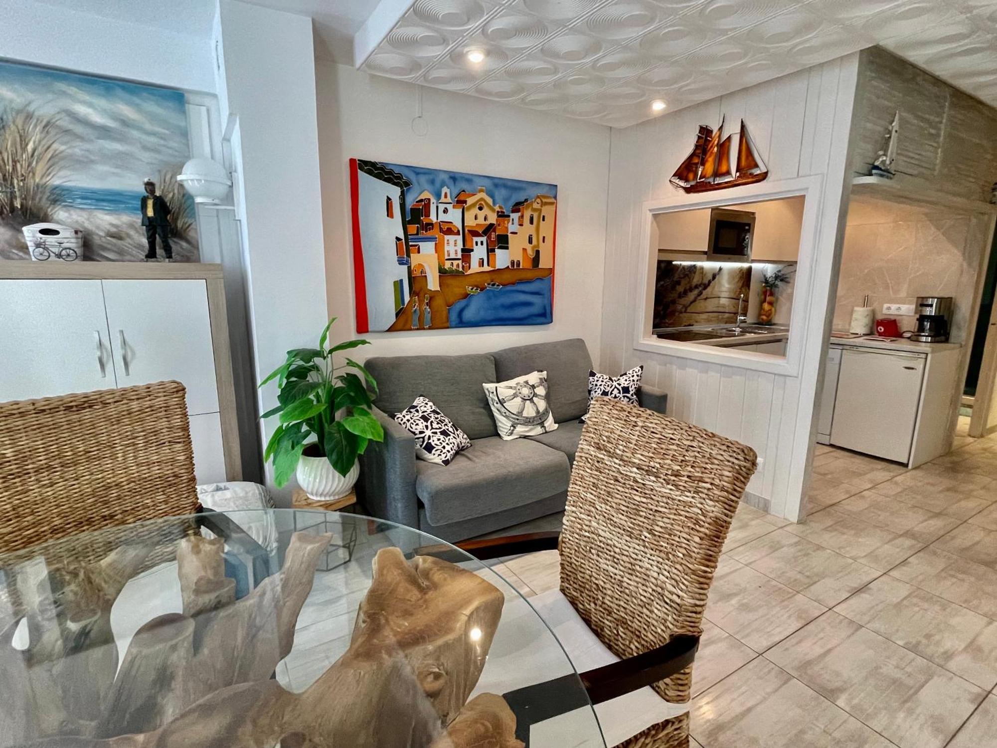 Magnifique Appartement En Front De Mer, Caneylles 罗萨斯 外观 照片