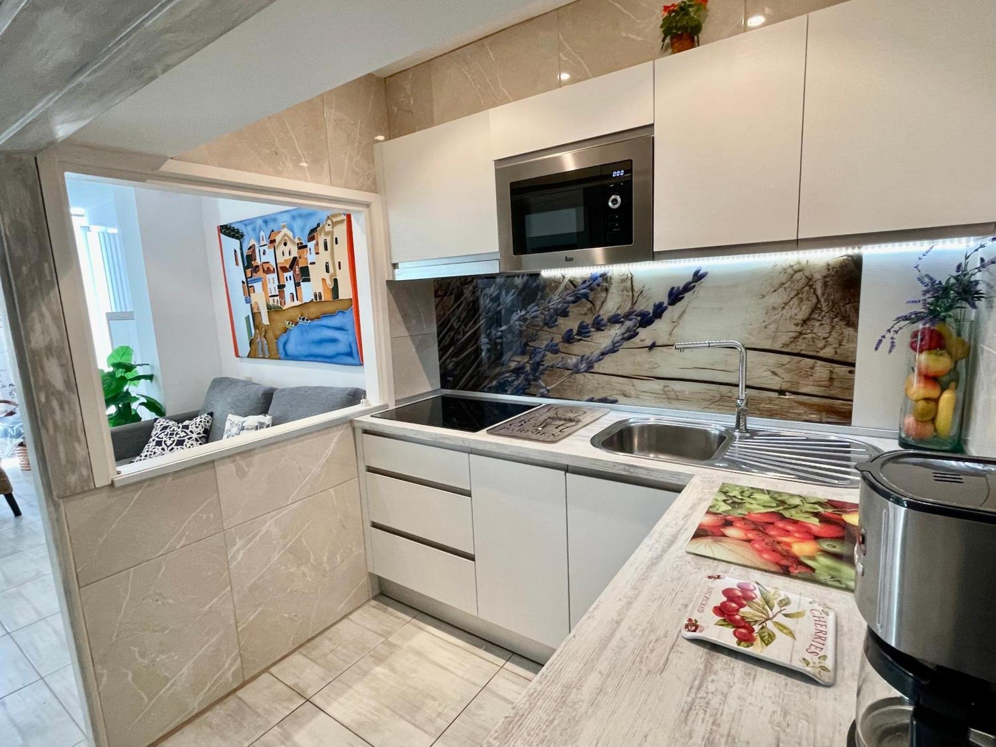 Magnifique Appartement En Front De Mer, Caneylles 罗萨斯 外观 照片