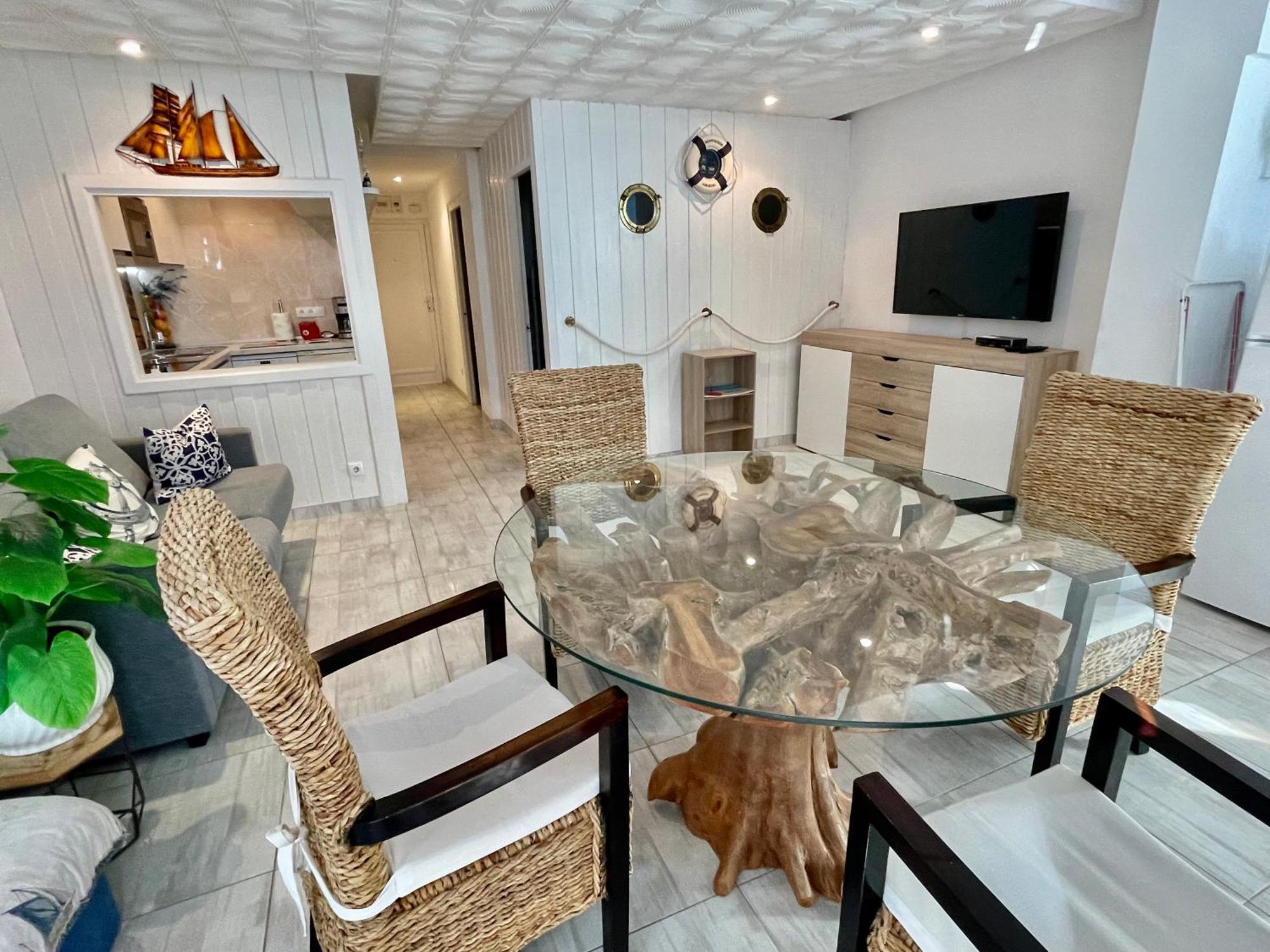 Magnifique Appartement En Front De Mer, Caneylles 罗萨斯 外观 照片