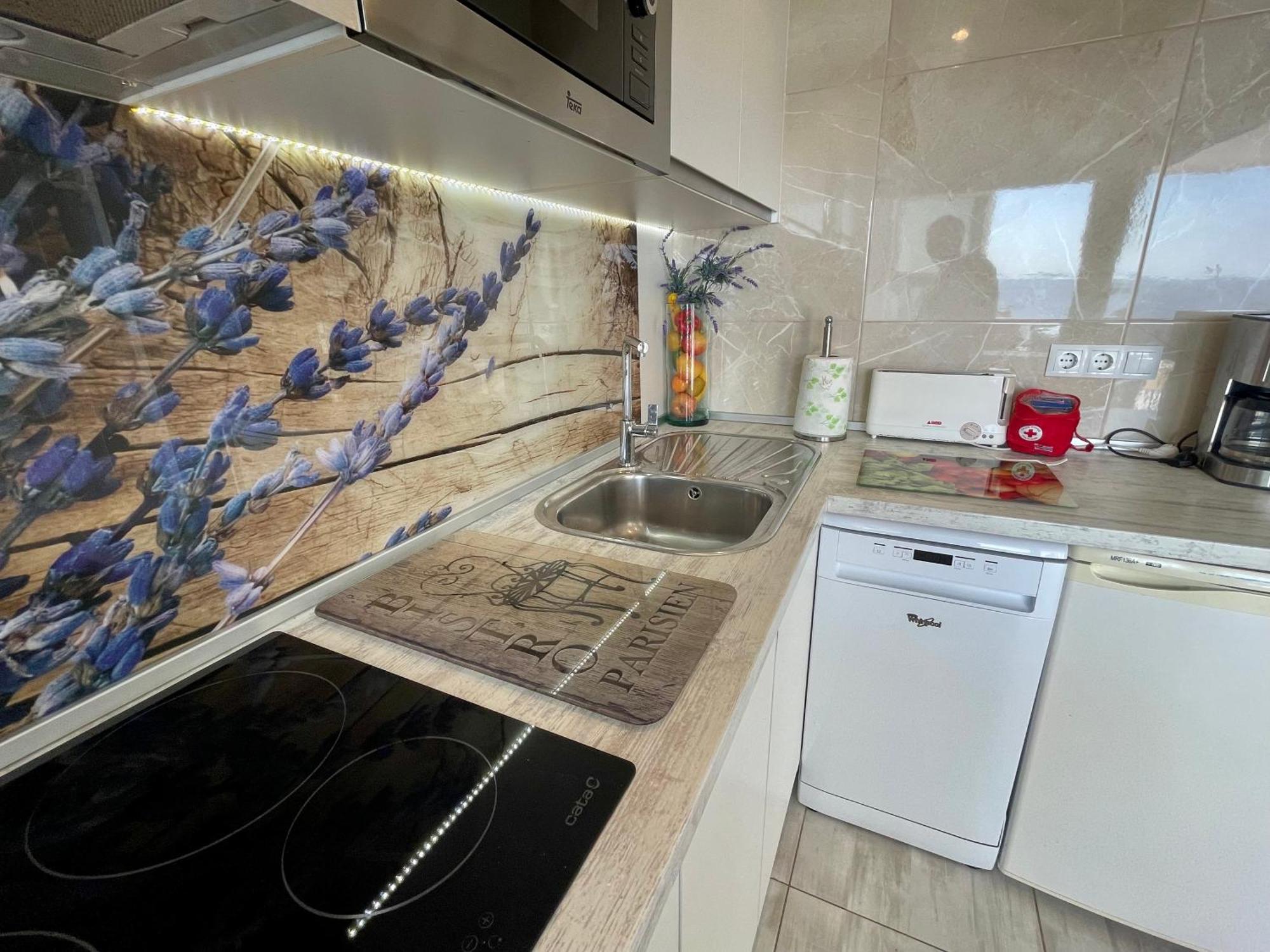 Magnifique Appartement En Front De Mer, Caneylles 罗萨斯 外观 照片