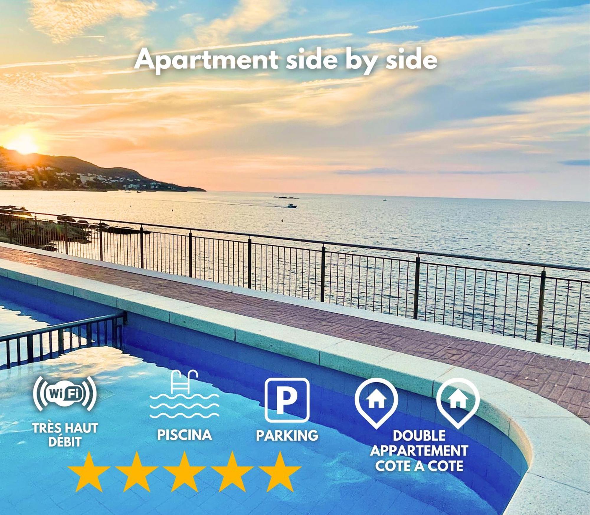 Magnifique Appartement En Front De Mer, Caneylles 罗萨斯 外观 照片
